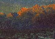 Albert Bierstadt Sunrise in the Sierras oil